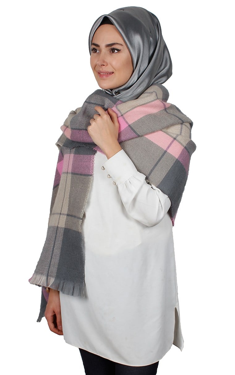 Yün Omuz Şalı 9001-21