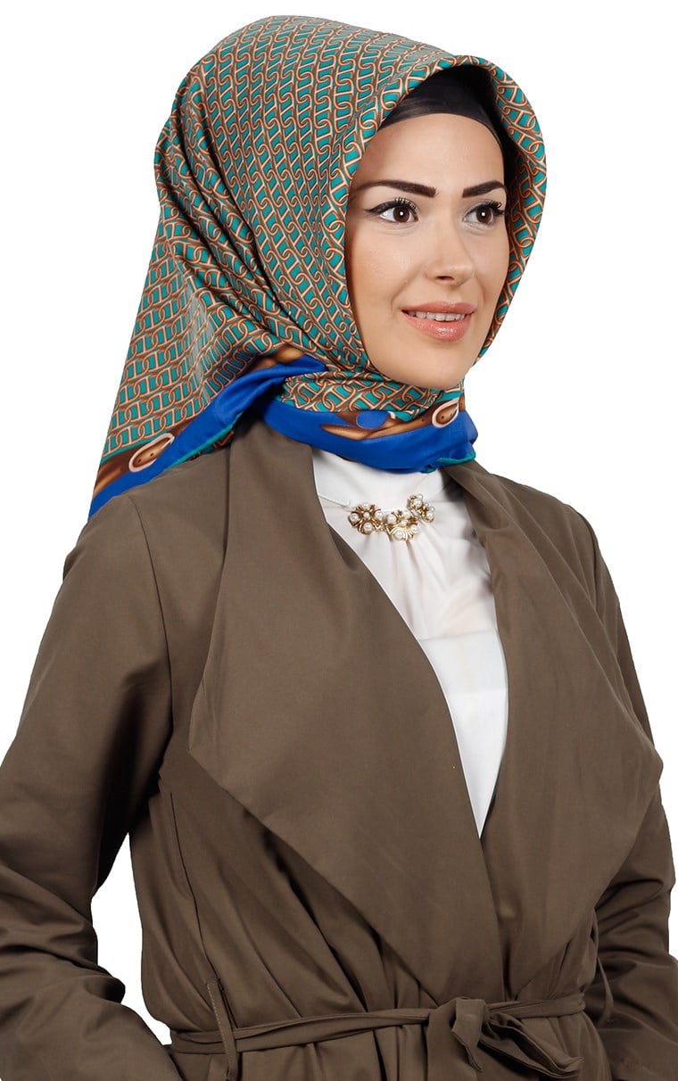 102-0019-02 U.S POLO ASSN EŞARP SAKS MİNT