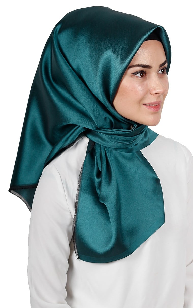 Delux Tafta Eşarp 1000-12 Turkuaz