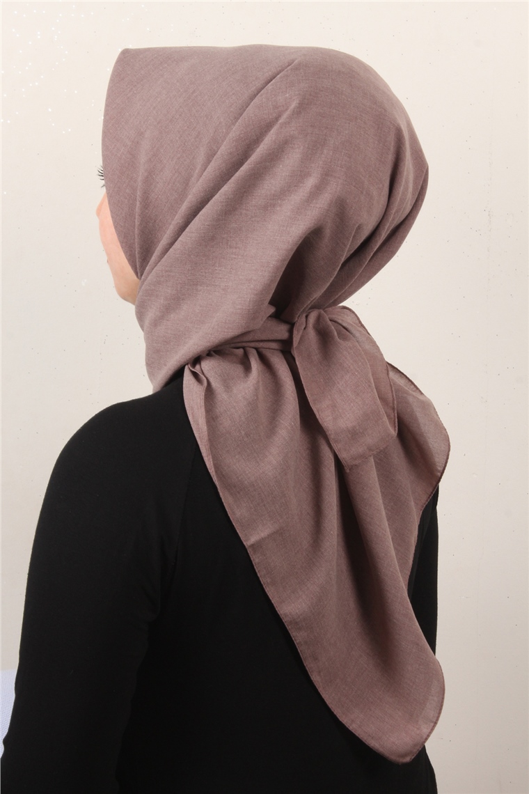 Bambu & Coton Eşarp 3087-11 Sütlü Kahve