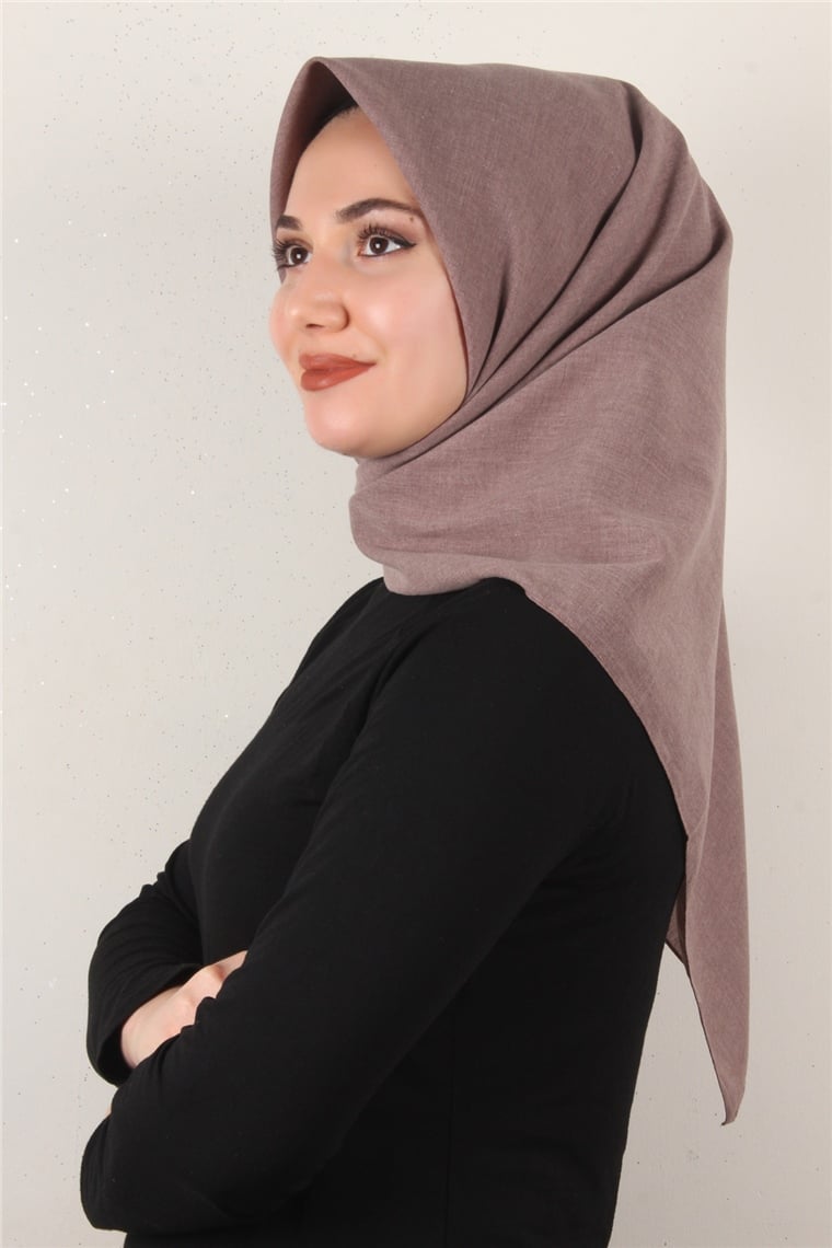 Bambu & Coton Eşarp 3087-11 Sütlü Kahve