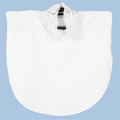 251-0006-12 VİSKON DANTELİ BOYUNLUK EKRU