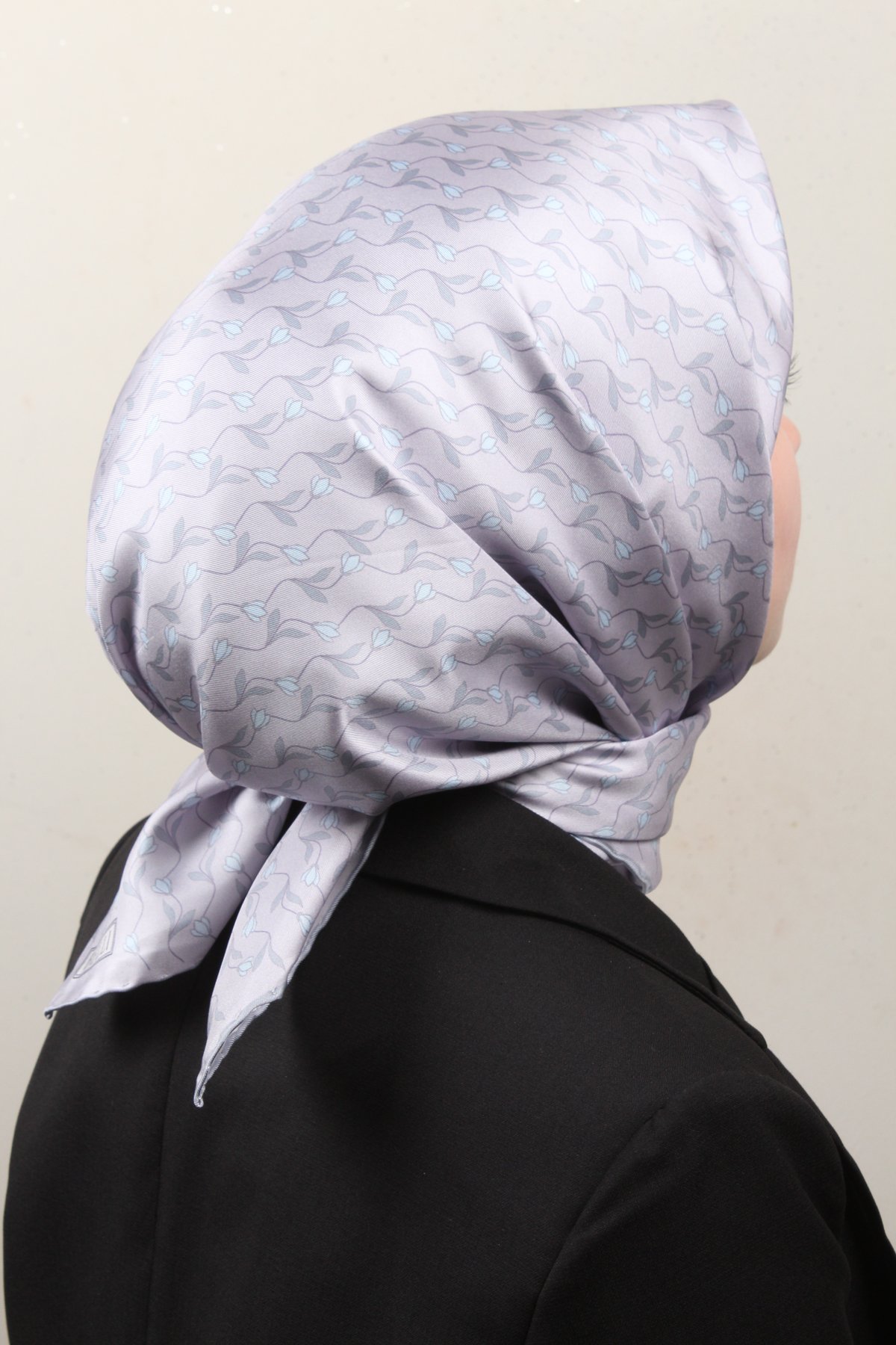 Belli Twil İpek Eşarp 4001-32 Açık Lila