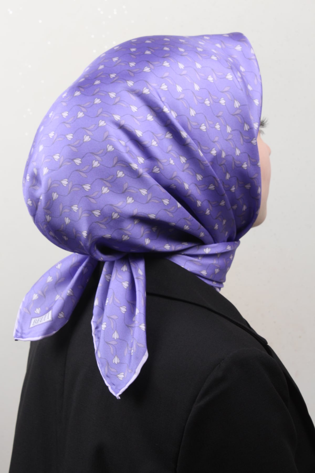 Belli Twil İpek Eşarp 4001-35 Mor