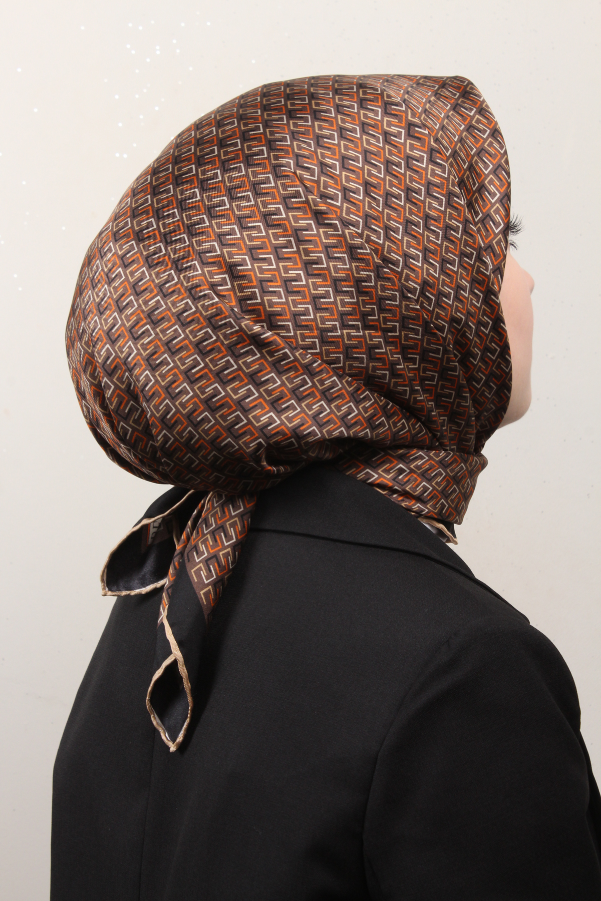 Belli Twil İpek Eşarp 4002-32 Siyah
