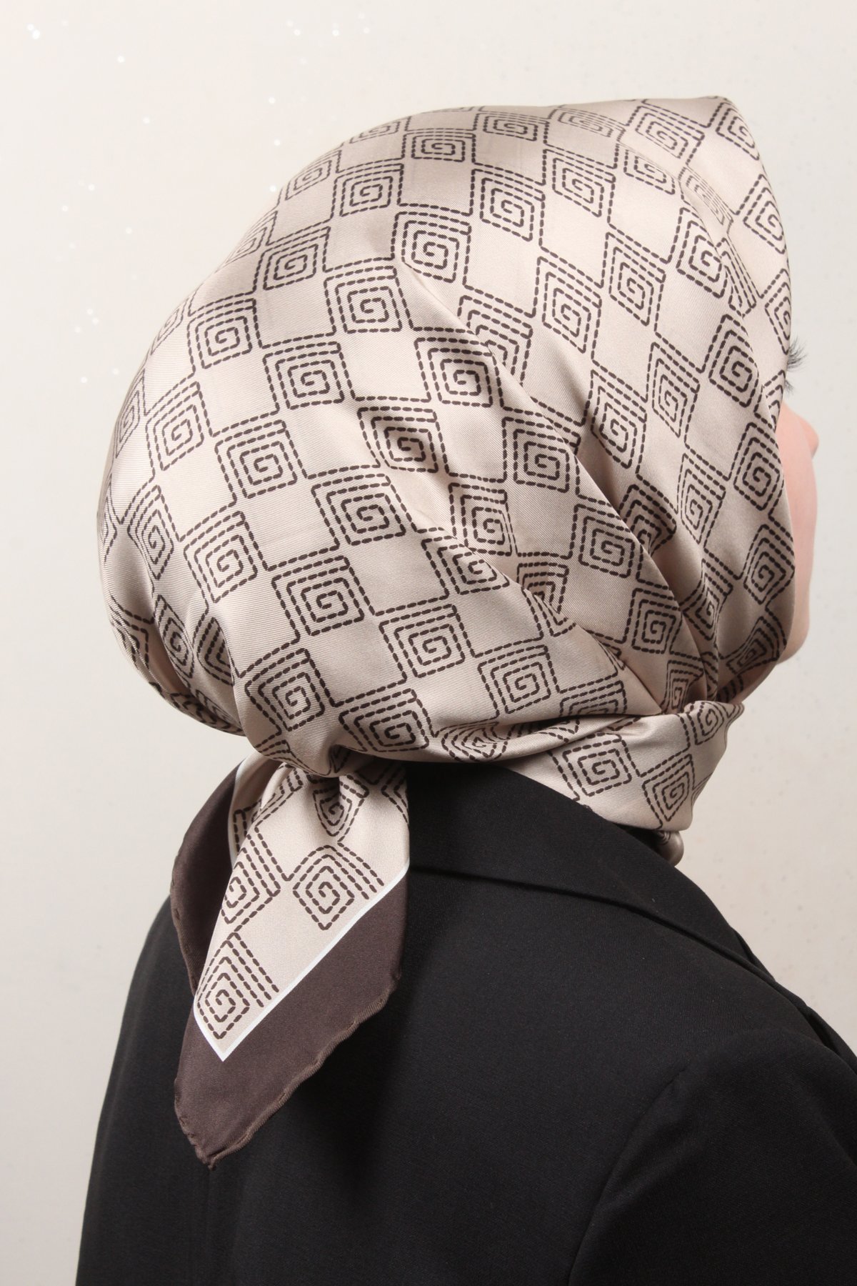 Belli Twil İpek Eşarp 4003-51 Bej