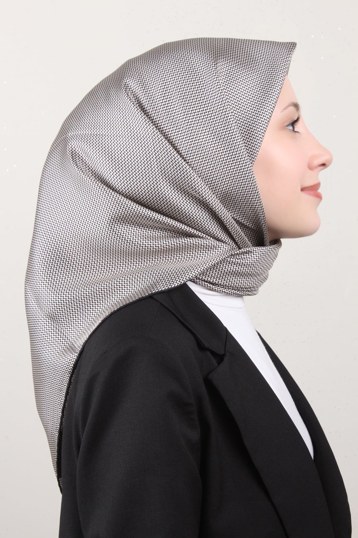 Belli Twil İpek Eşarp 4007-50 Siyah