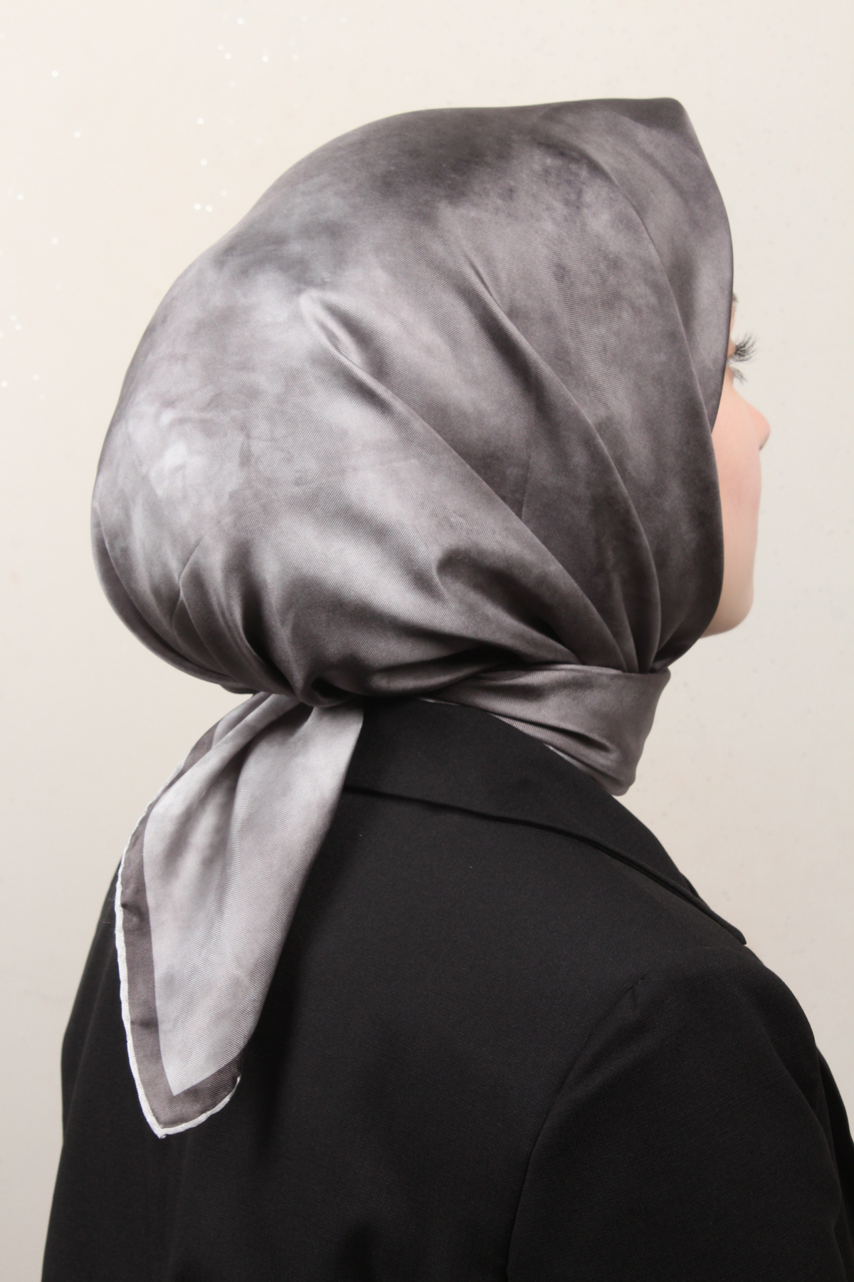 Belli Twil İpek Eşarp 4008-86 Gri