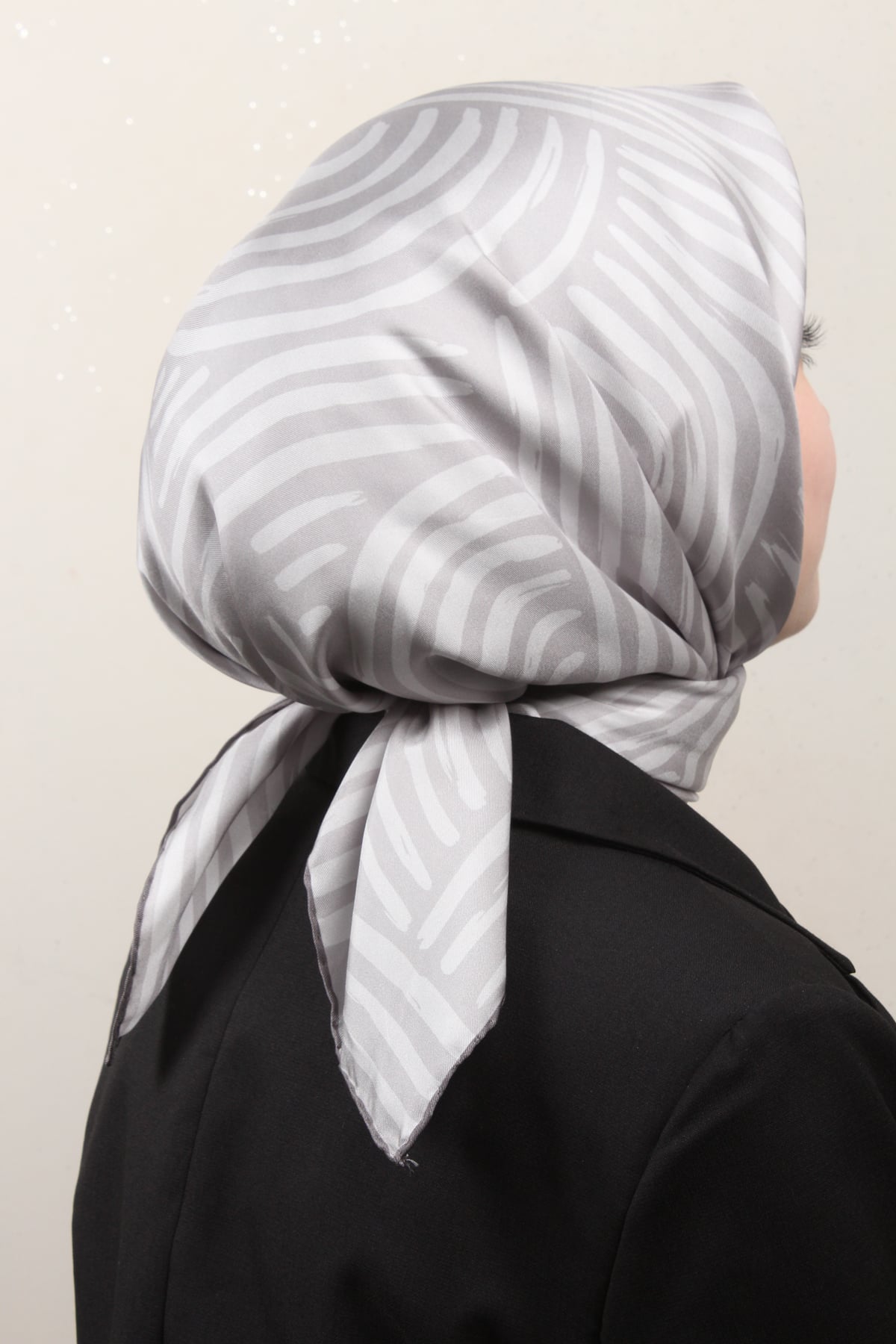 Belli Twil İpek Eşarp 4010-81 Gri