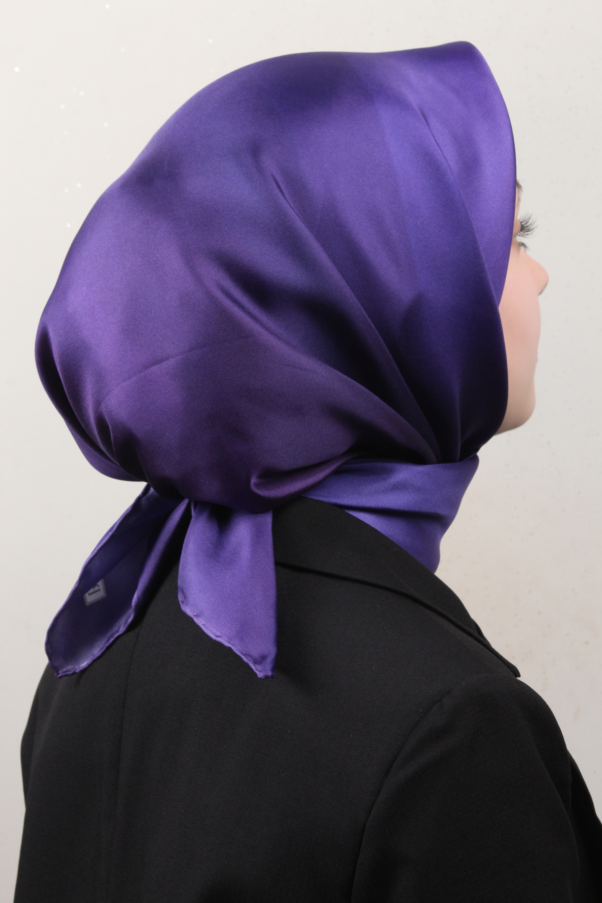 Belli Twil İpek Eşarp 4019-01 Mor
