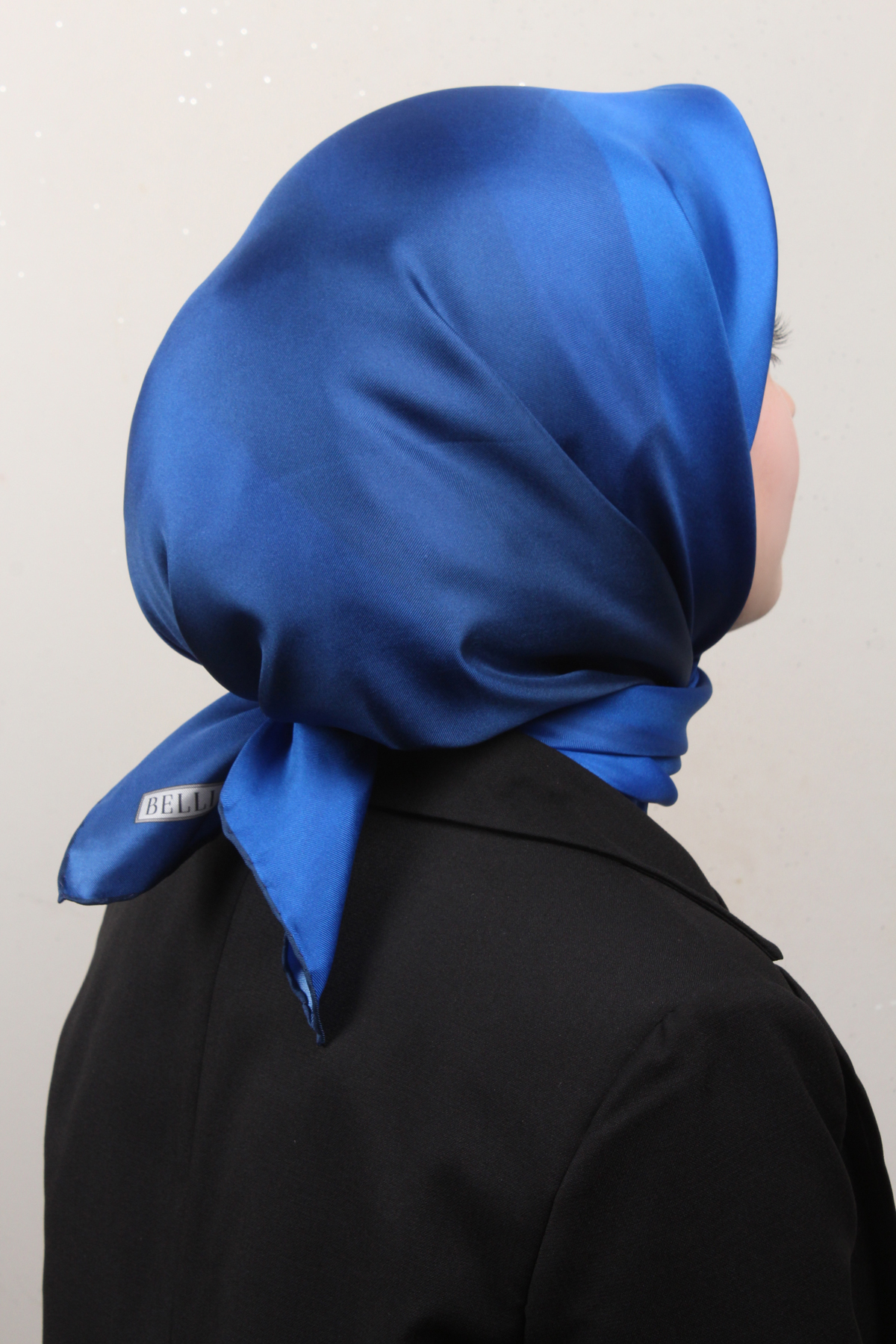 Belli Twil İpek Eşarp 4019-51 Mavi
