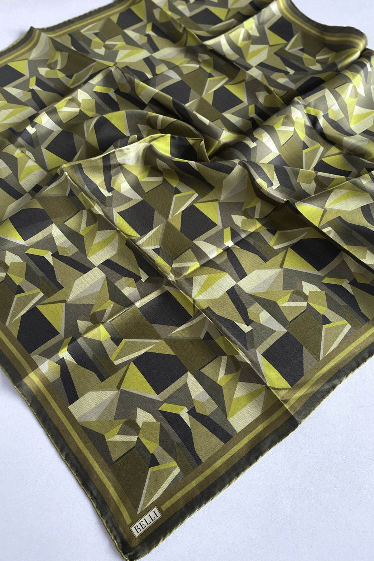 Belli Twill İpek Eşarp 2025 Yaz 4106-80