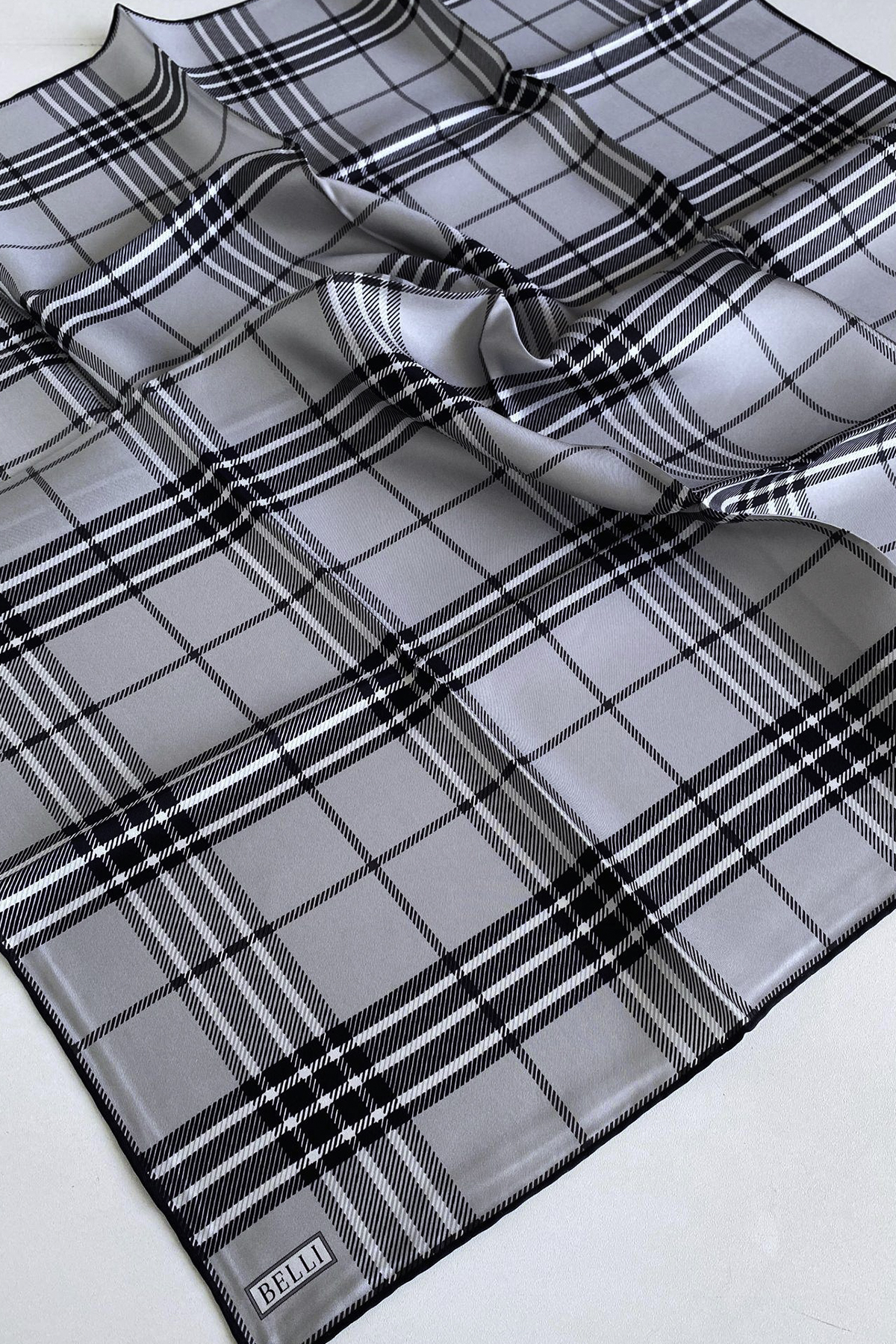 Belli Twill İpek Eşarp 2025 Yaz 4122-03