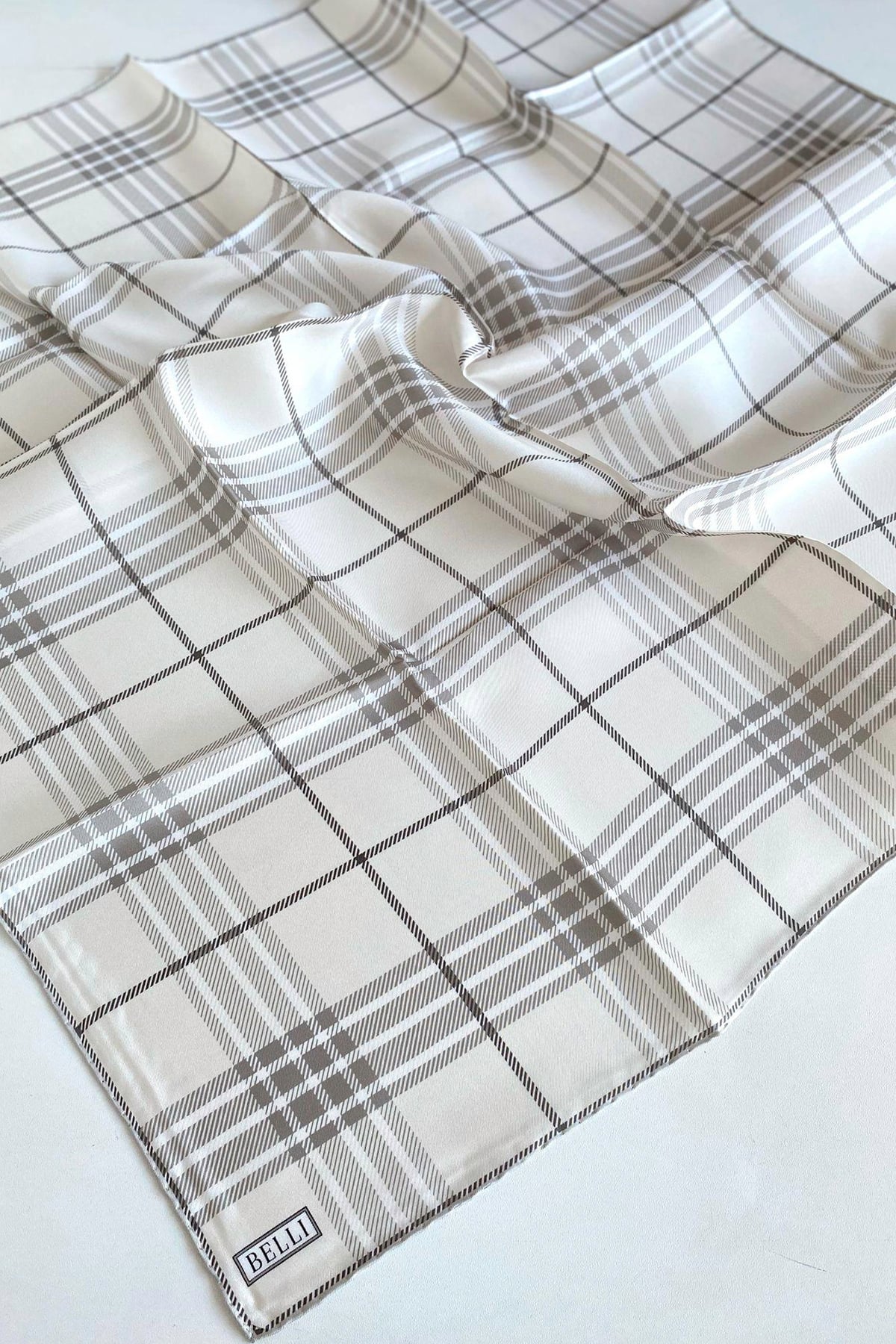 Belli Twill İpek Eşarp 2025 Yaz 4122-82