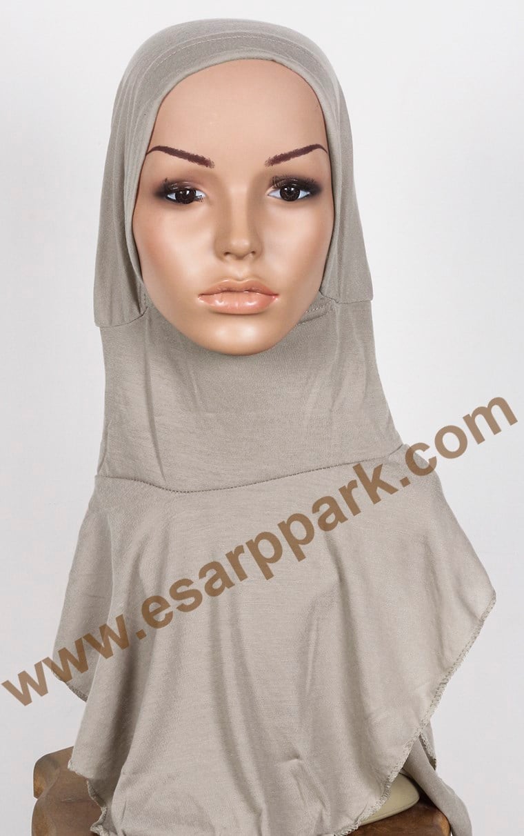 Boyunluklu Bone 2532-7 Ekru