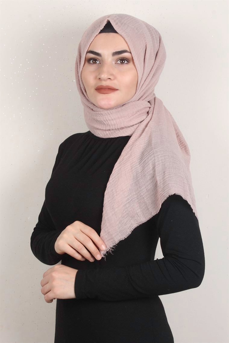 Bürümcük Şal 2025-11 Toz Pembe