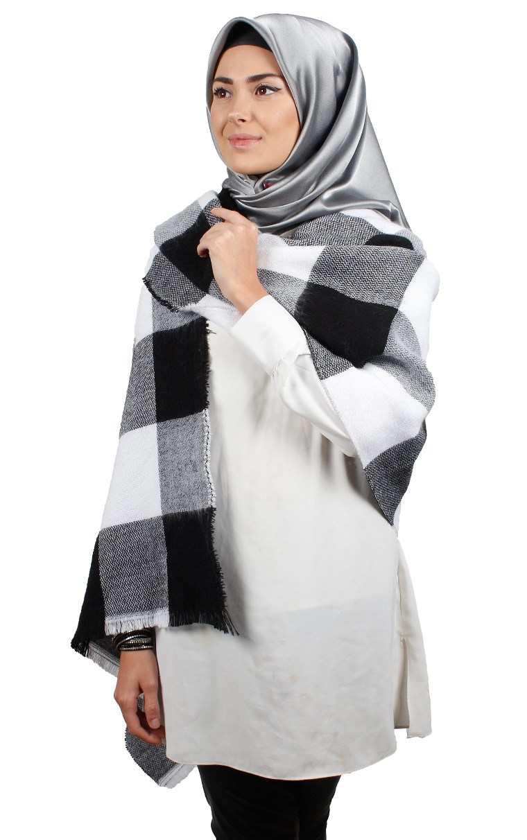 Yün Omuz Şalı 9001-25