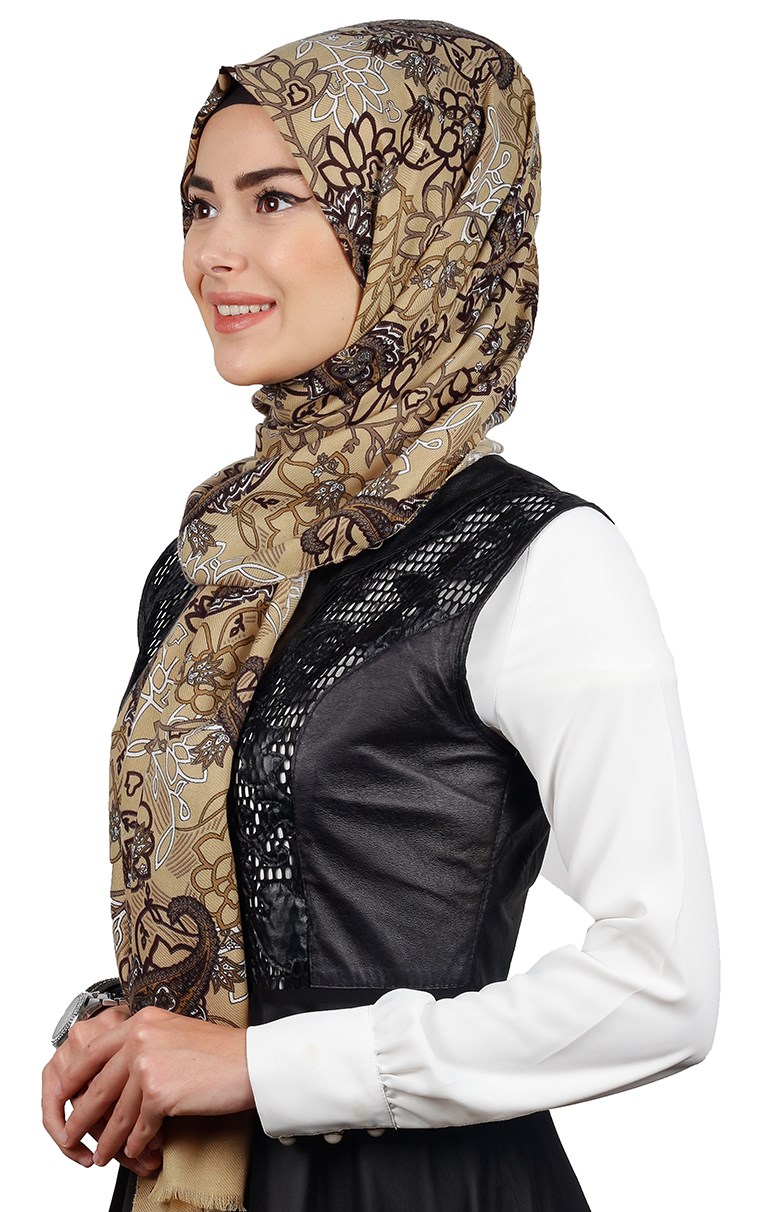 Kışlık Yünlü Şal 5181-5