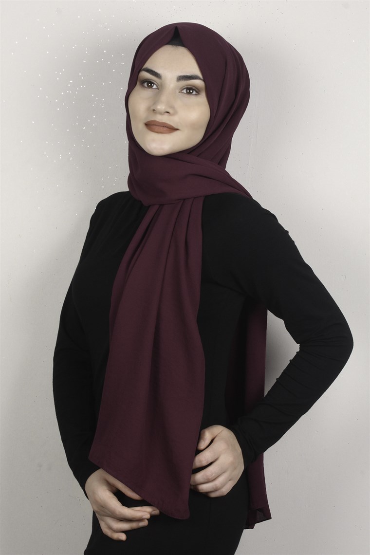 Caz Şal 1486-7 Bordo