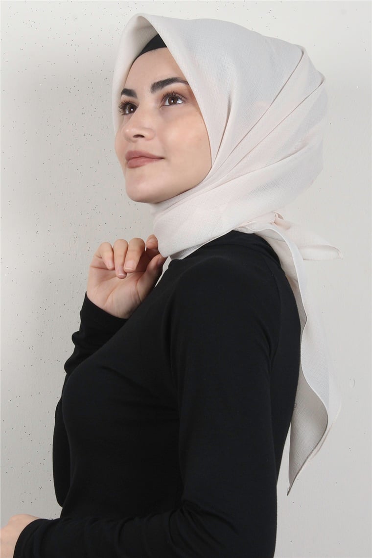 Cıty Eşarp 8081-12 Krem