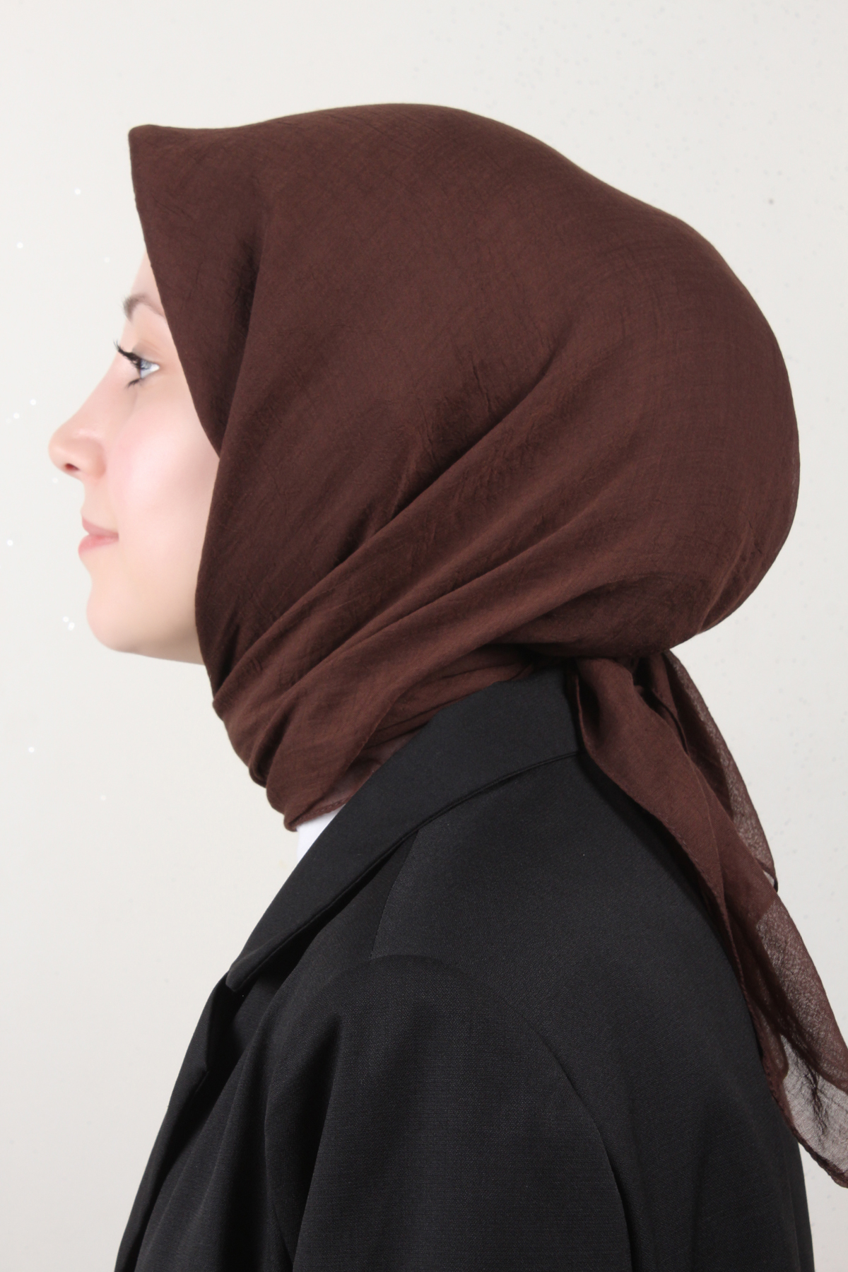 Comfort Pamuk Eşarp 2780-1 Acı Kahve