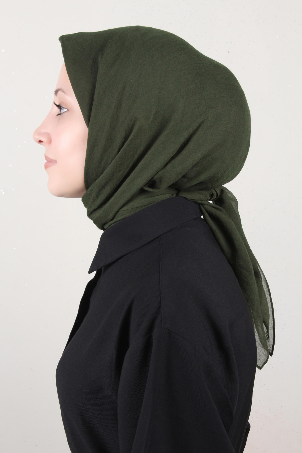 Comfort Pamuk Eşarp 2780-14 Koyu Haki