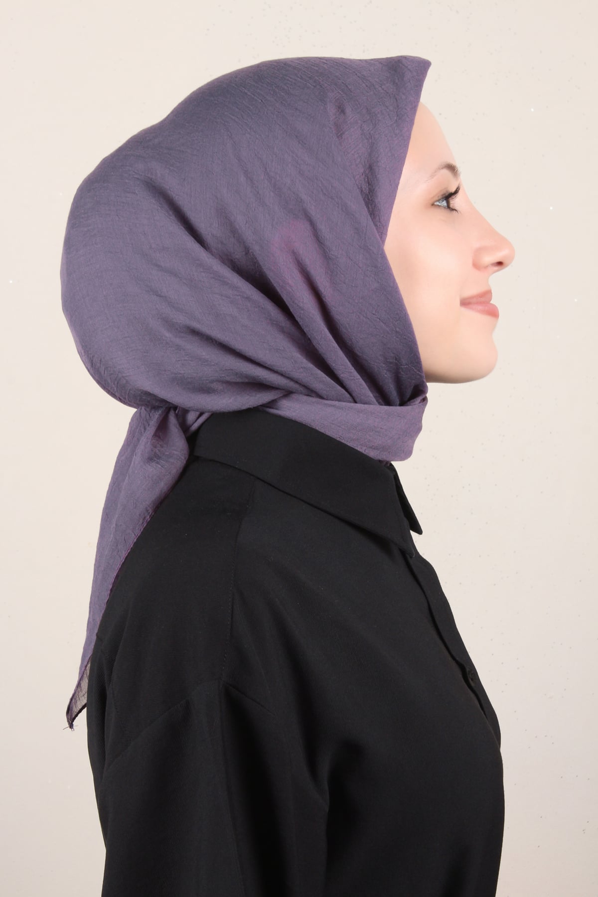 Comfort Pamuk Eşarp 2780-20 İncir Moru