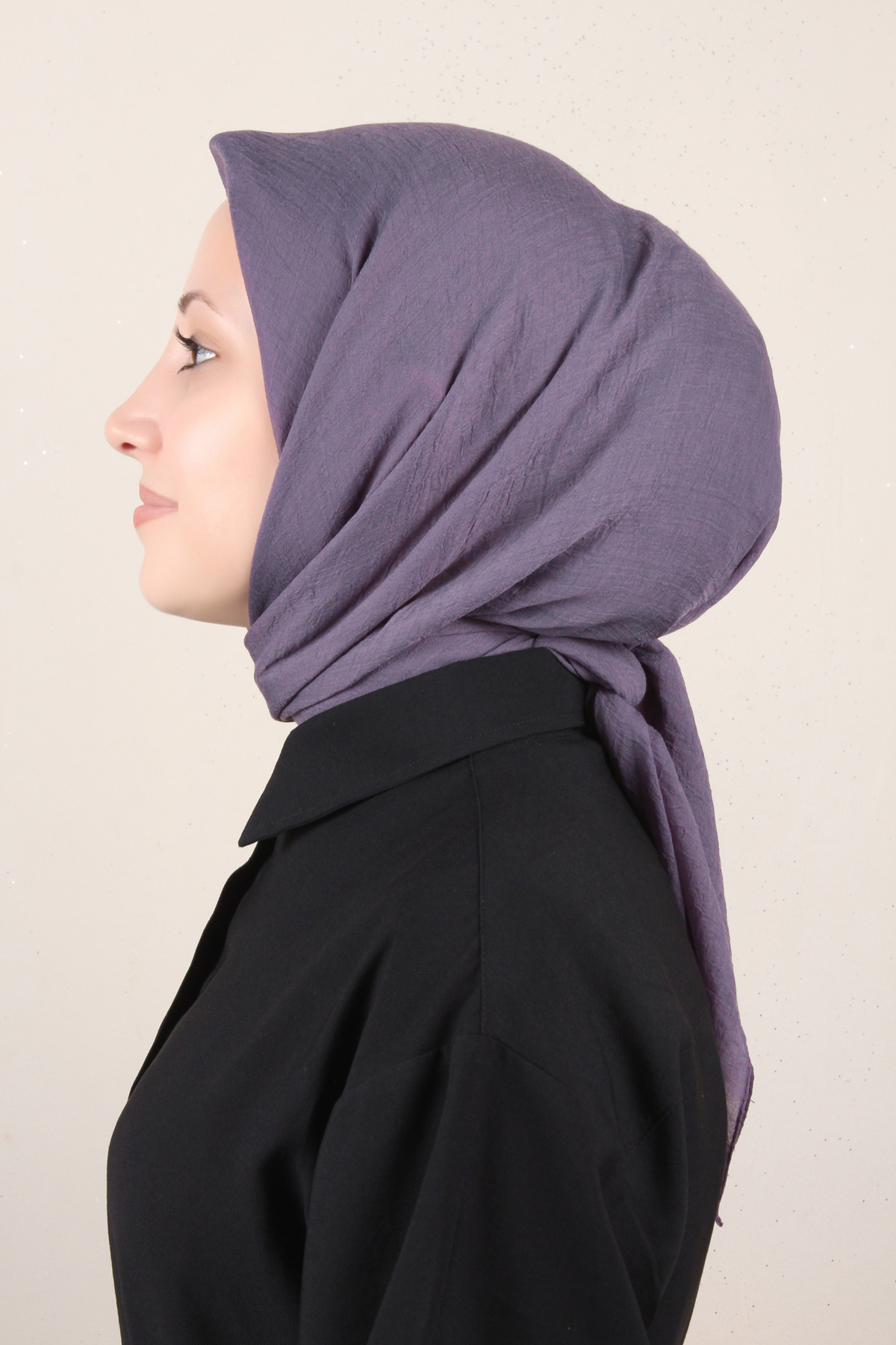 Comfort Pamuk Eşarp 2780-20 İncir Moru