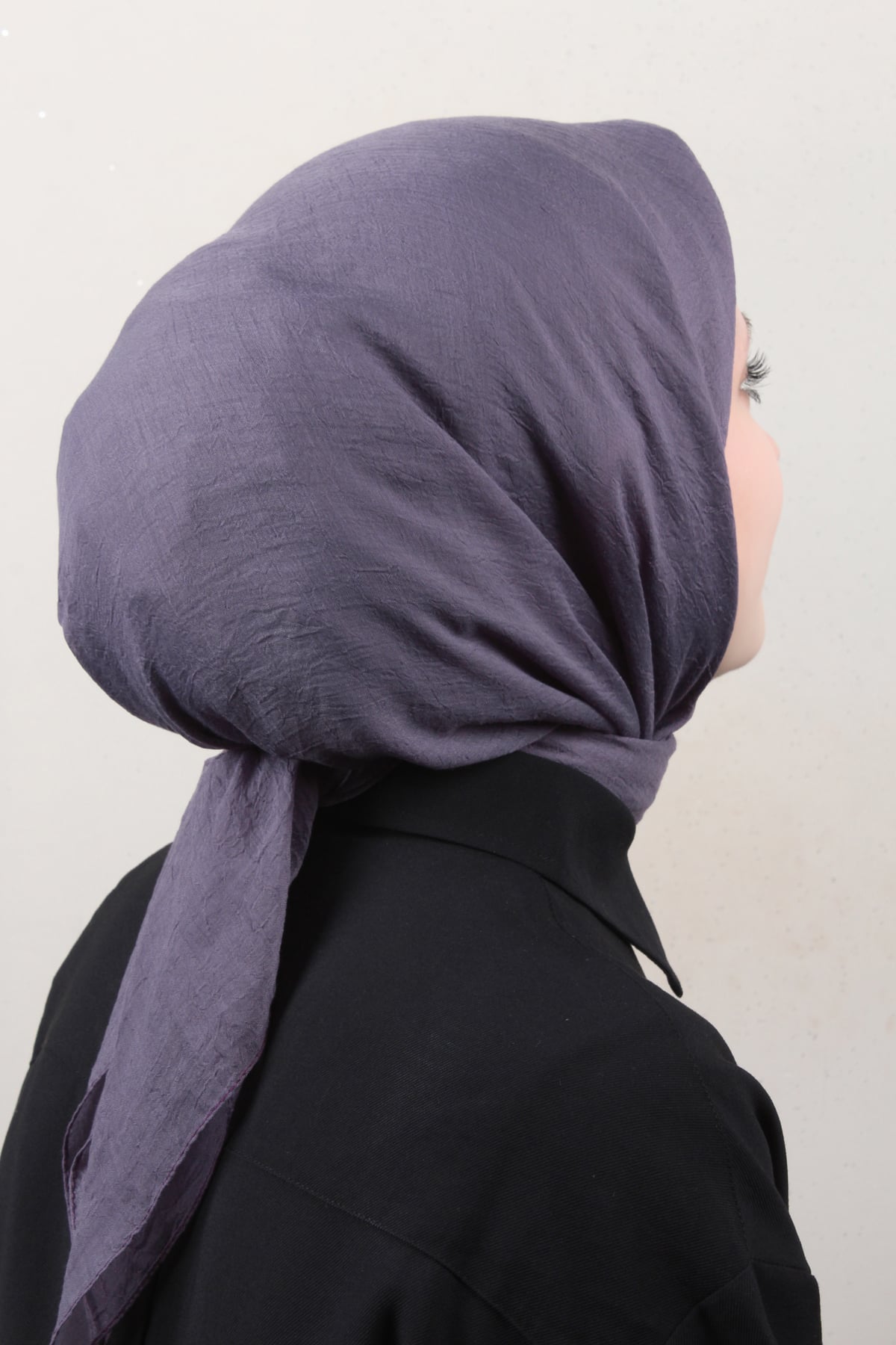 Comfort Pamuk Eşarp 2780-20 İncir Moru