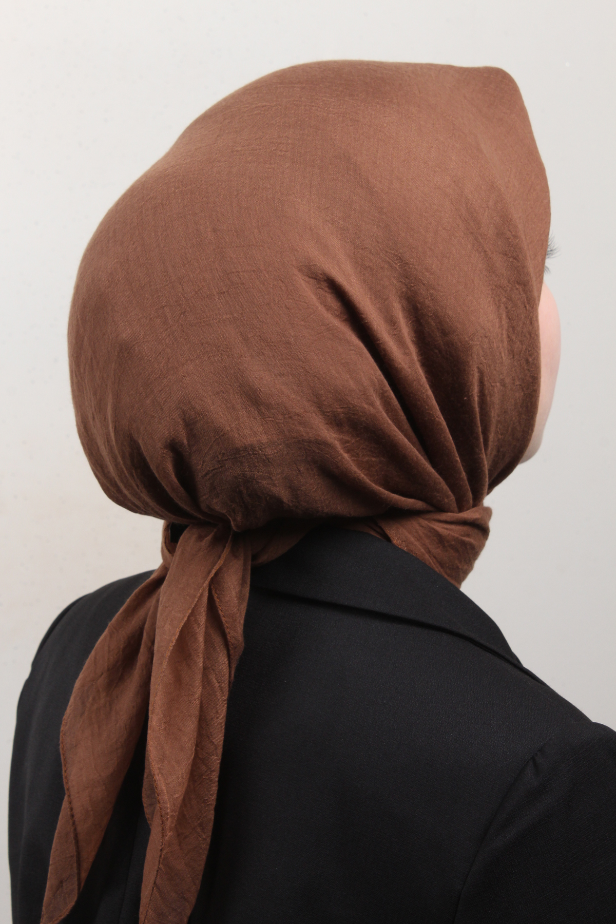 Comfort Pamuk Eşarp 2780-4 Kahverengi