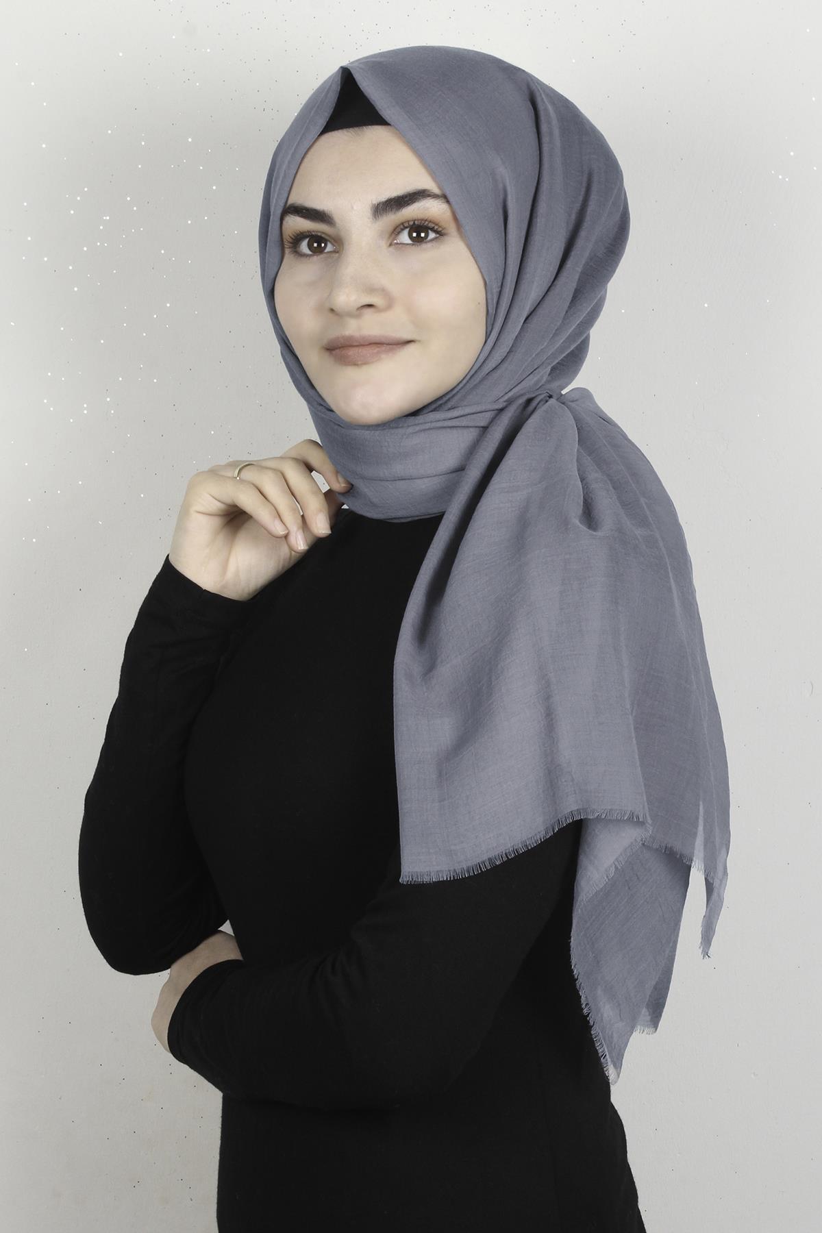 Comfort Pamuk Şal 2722-50 Kül