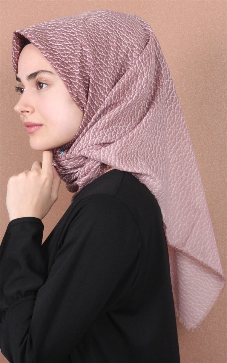 Coton Kare Eşarp 1212-1