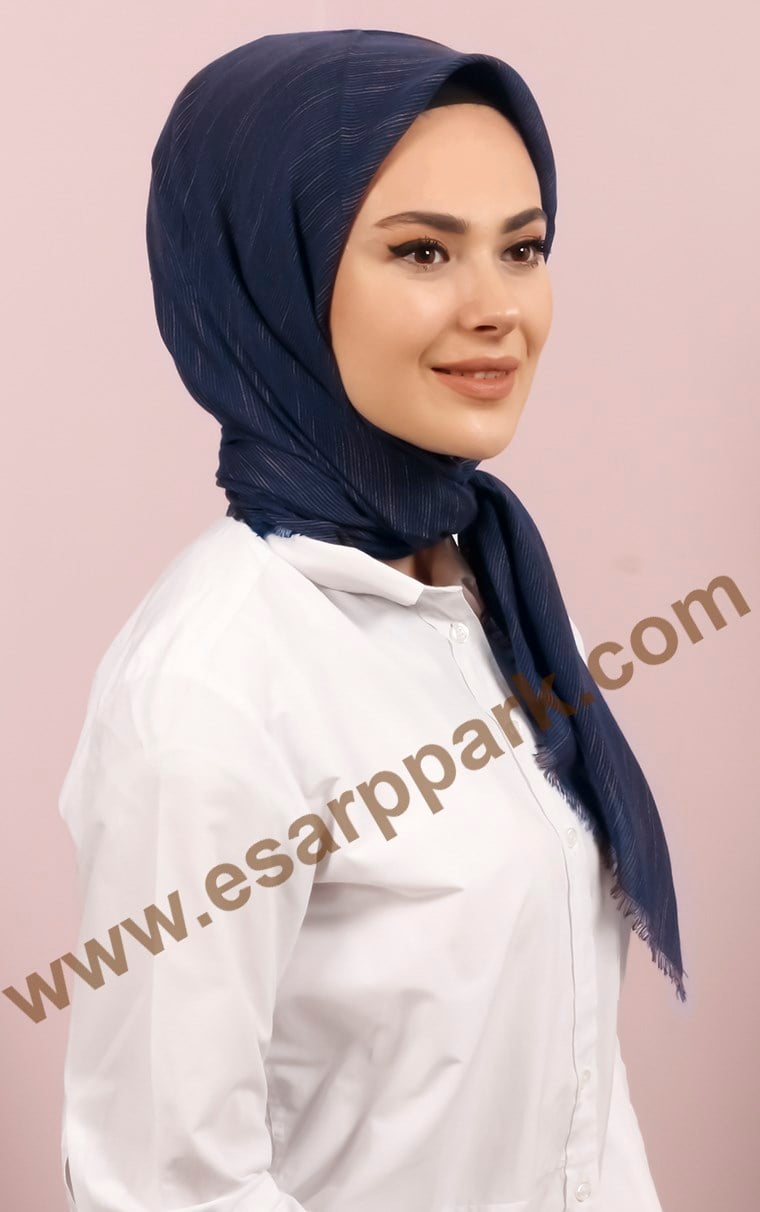 Coton Kare Eşarp 1212-17