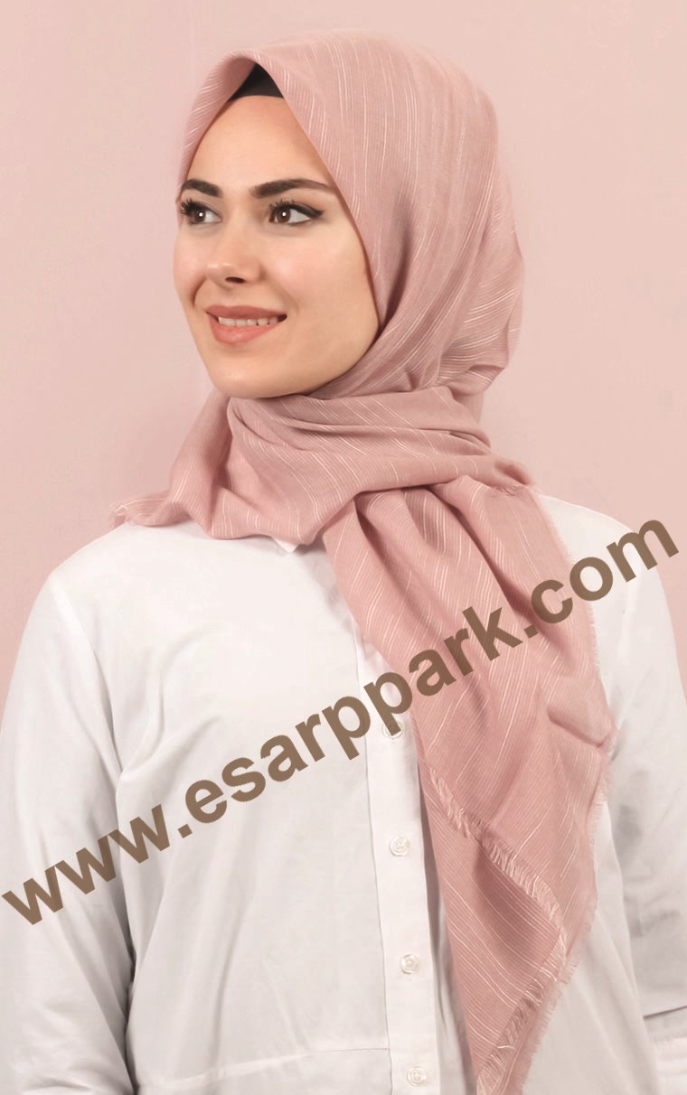 Coton Kare Eşarp 1212-18