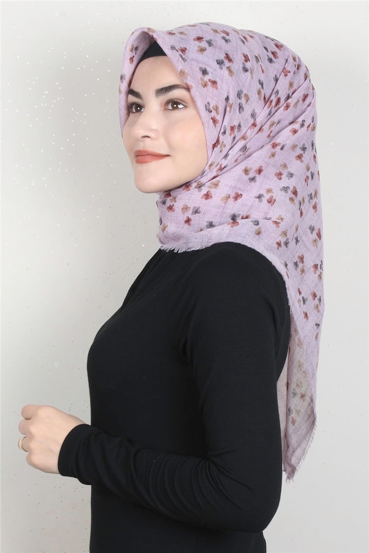 Coton Kare Eşarp 1668-10