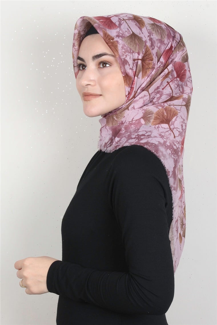 Coton Kare Eşarp 1672-7