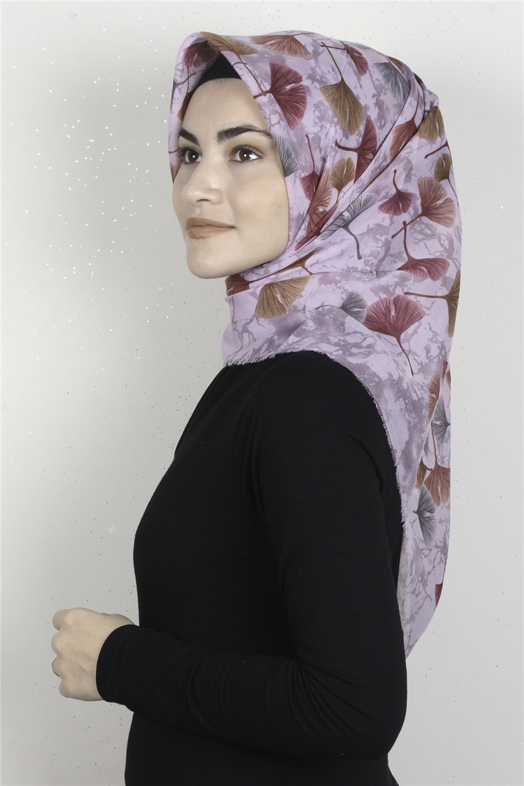 Coton Kare Eşarp 1672-9