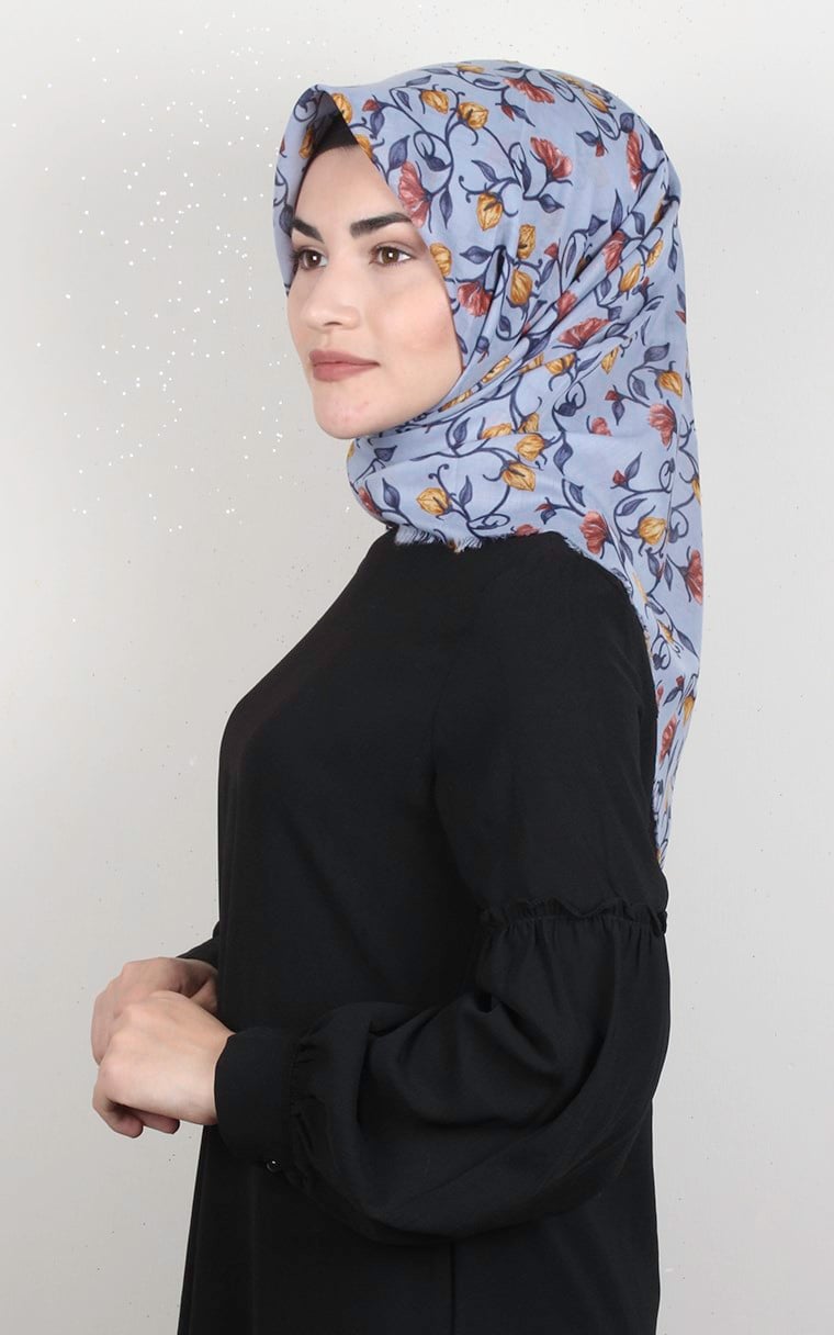 Coton Kare Eşarp 1689-2