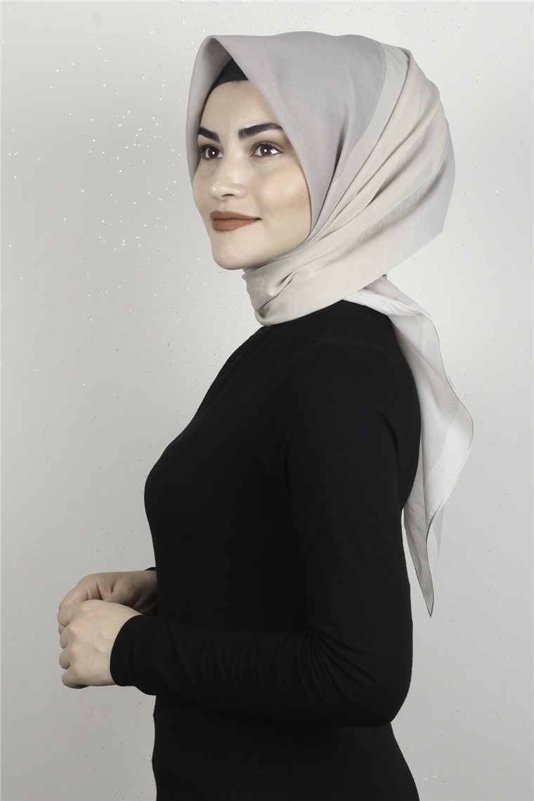 Coton & Silk Eşarp 3634-6 Taş 