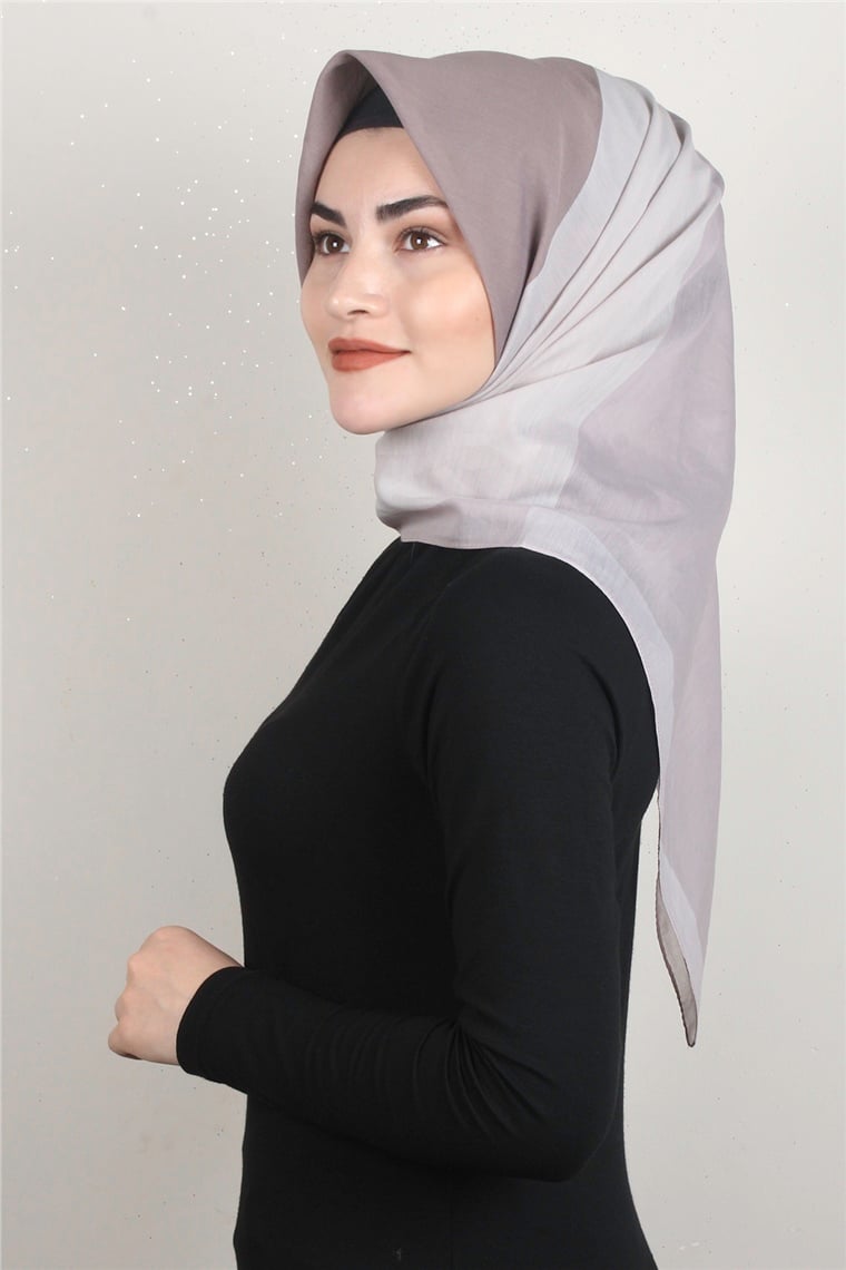 Coton & Silk Eşarp 3634-8 Toprak 