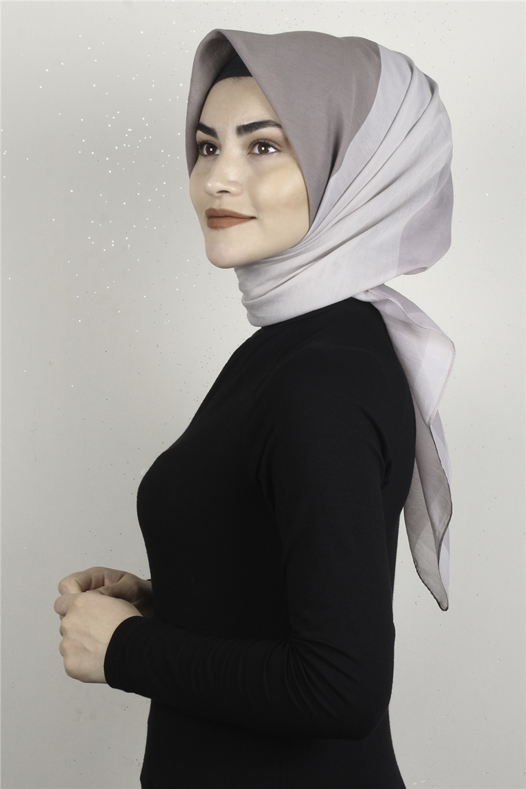 Coton & Silk Eşarp 3634-8 Toprak 