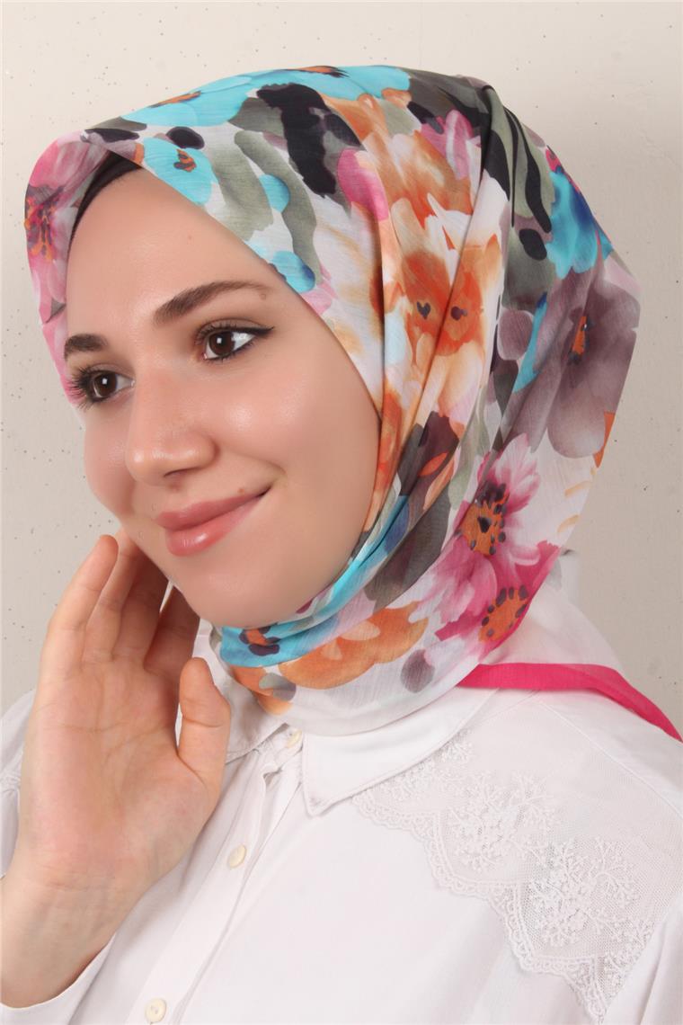 Coton & Silk Eşarp 3648-12