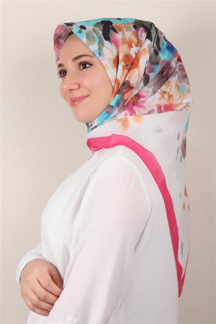 Coton & Silk Eşarp 3648-12