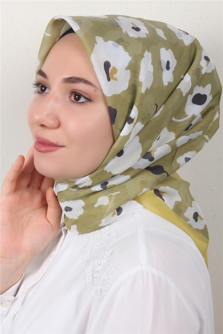 Coton & Silk Eşarp 3652-1