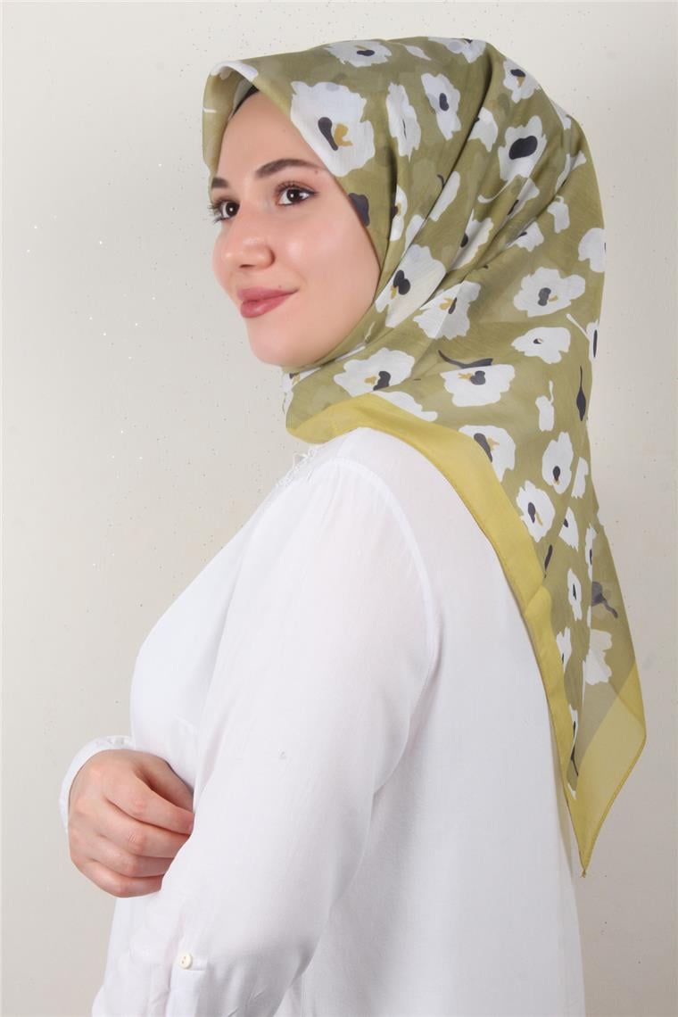 Coton & Silk Eşarp 3652-1