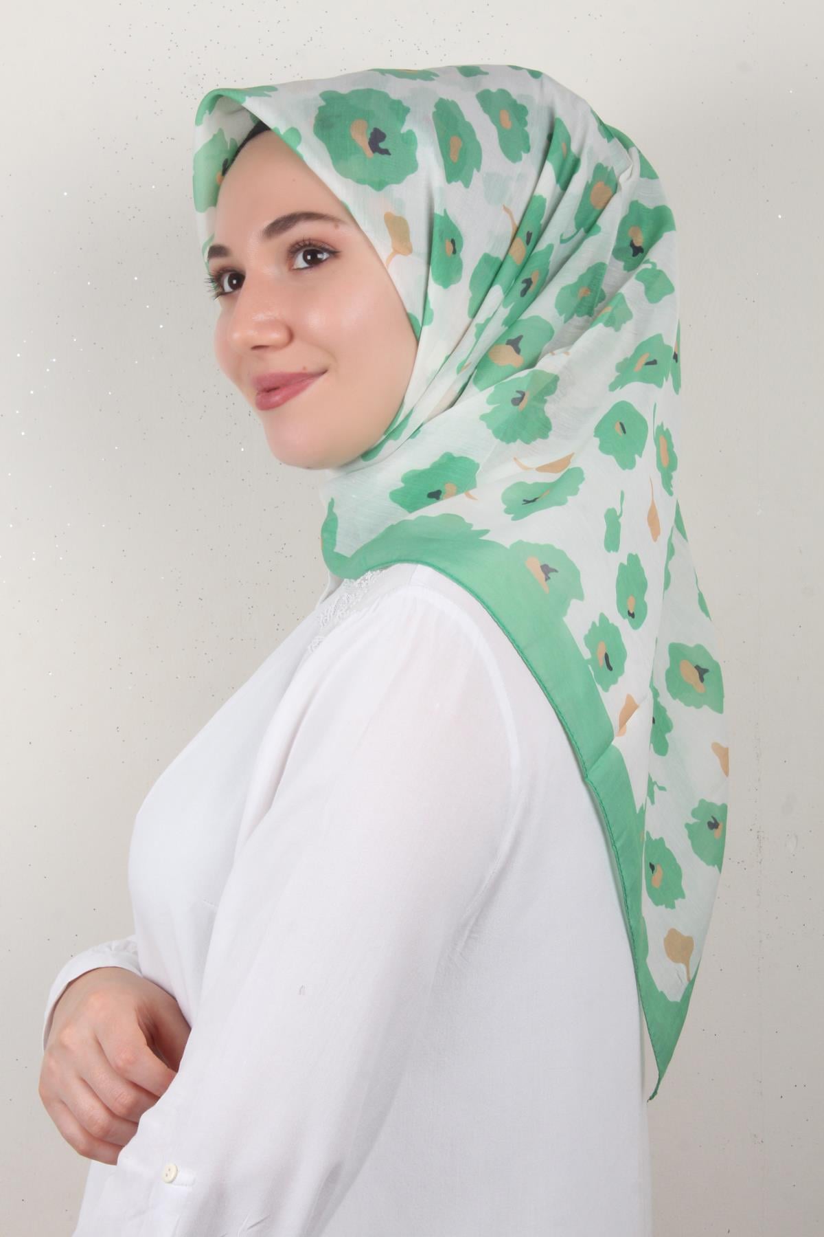 Coton & Silk Eşarp 3652-10