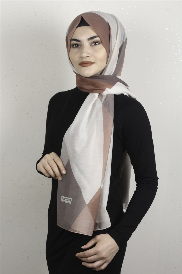 Cotton & Silk Şal 3632-5 Şeftali 