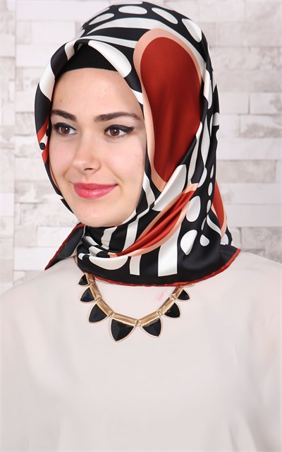 İndirimli Piramit Eşarp 1121-9