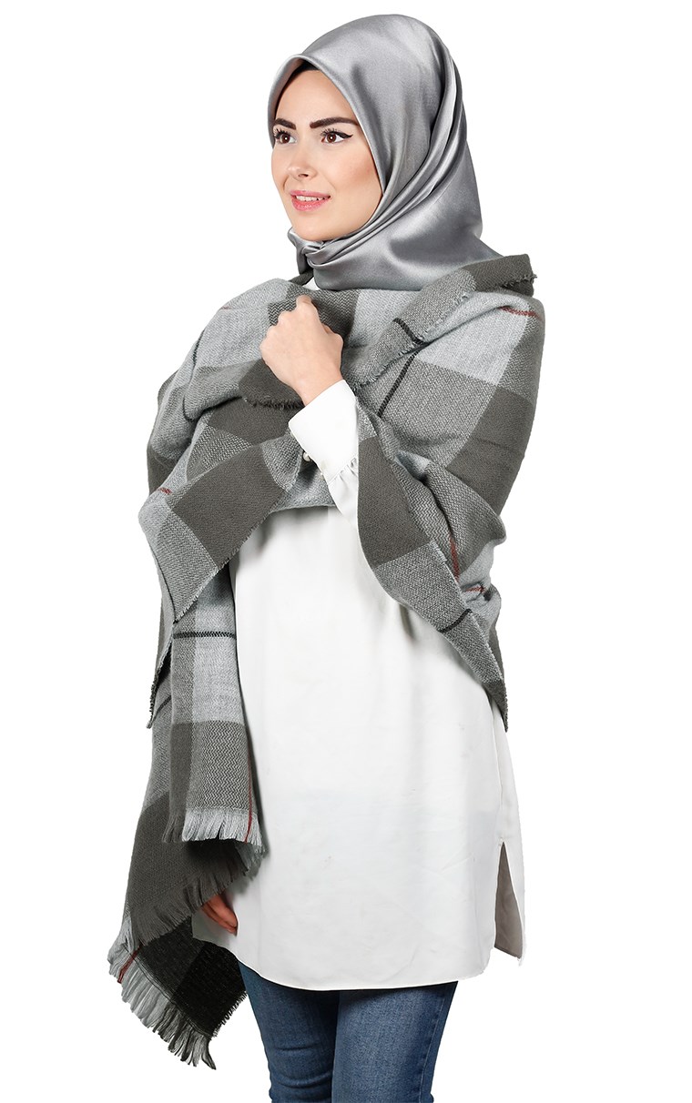 Yün Omuz Şalı 9001-66