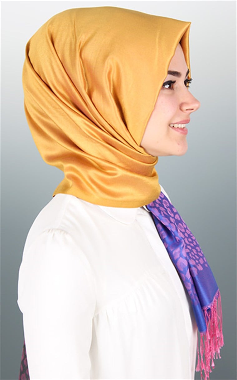 500-0013-96 ÇİFT YÖNLÜ İPEKSİ ŞAL
